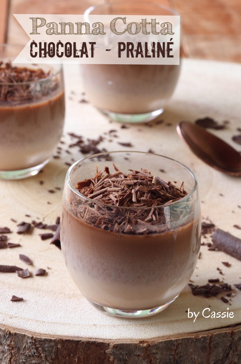 Notre Recette De La Panna Cotta Chocolat Pralin Plus Simple Tu Meurs