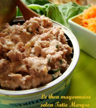 Recette du THON MAYONNAISE selon Tatie Maryse