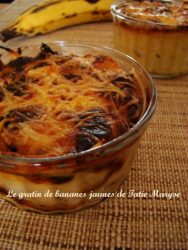 recette gratin de banane antillais