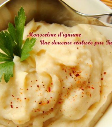 Recette de la MOUSSELINE d'IGNAME, selon Tatie Maryse