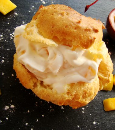 Recette des CHOUX chantilly et mangue, selon Tatie Maryse