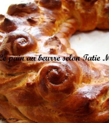 Recette de l'incontournable PAIN AU BEURRE Martiniquais, selon Tatie Maryse