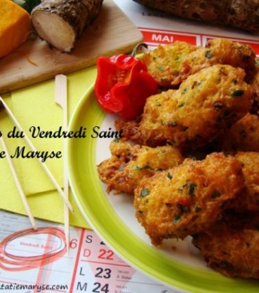 Recette des ACCRAS du VENDREDI SAINT, selon Tatie Maryse