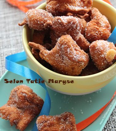 Recette des BEIGNETS de CARNAVAL antillais selon Tatie Maryse