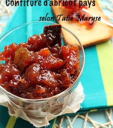 Recette de la CONFITURE d'ABRICOT pays, selon Tatie Maryse