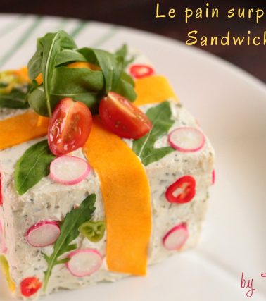 Recette du PAIN SURPRISE façon Sandwich cake, selon Tatie Maryse