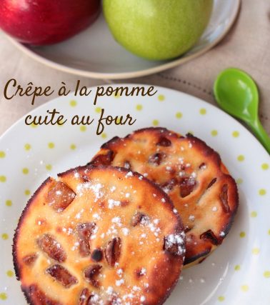 Recette des CRÊPES au FOUR fourrées à la POMME, selon Tatie Maryse