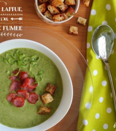 Recette du VELOUTÉ de LAITUE, selon Tatie Maryse