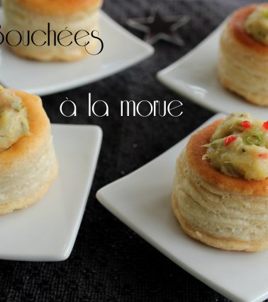 Recette des BOUCHÉES à la crème de MORUE, by Katreen