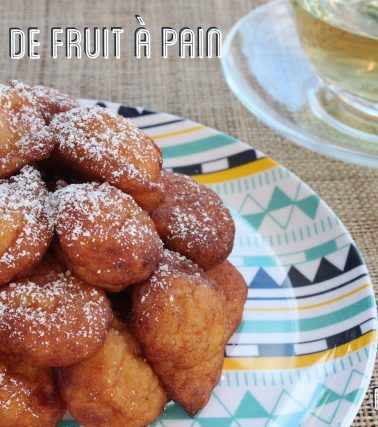 Recette des BEIGNETS de FRUIT A PAIN doux, by Katreen