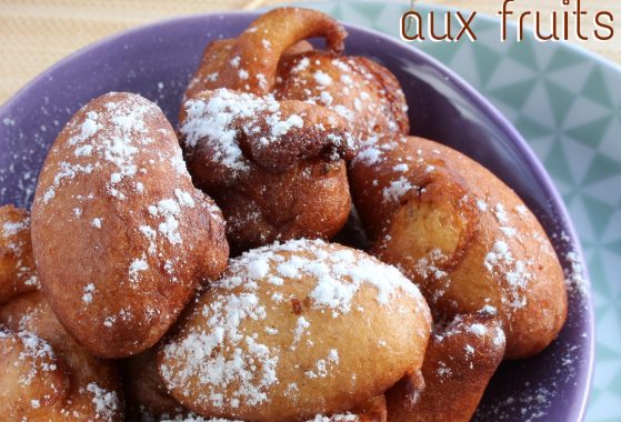 Beignets aux fruits surprises