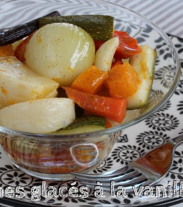 Recette des LÉGUMES glacés à la VANILLE, selon Katreen