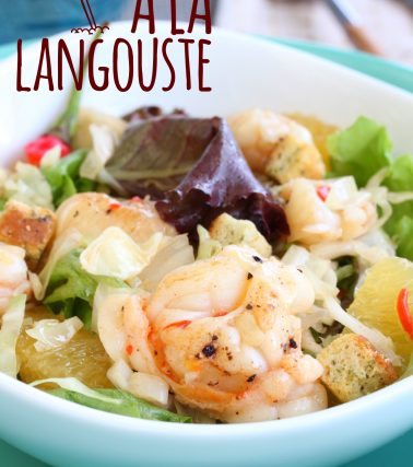 Recette de la SALADE à la LANGOUSTE et agrumes, selon Tatie Maryse