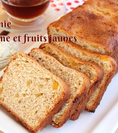 Recette du PAIN DE MIE à la cardamome et aux fruits jaunes, selon Katreen