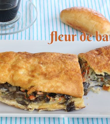 Recette de l'OMELETTE soufflée à la fleur de BANANIER, selon Katreen