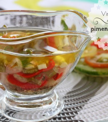 Recette de la VINAIGRETTE au PIMENT VEGETARIEN, by Katreen