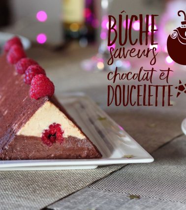 Recette de la BÛCHE CHOCOLAT DOUCELETTE, by Tatie Maryse