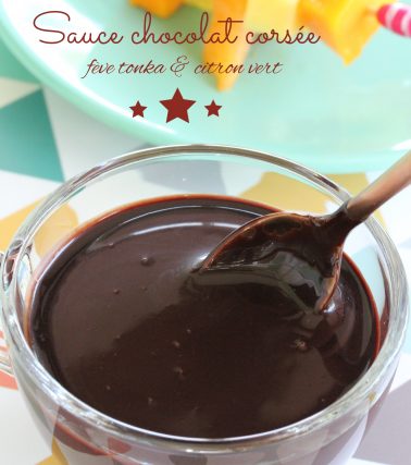 Recette de la SAUCE CHOCOLAT corsée, selon Katreen