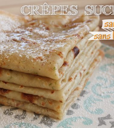 Recette de la Pâte à CRÊPE SUCRÉE Vegan, by Titoon Baker