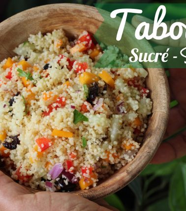 Recette du TABOULÉ Sucré Salé, by Titoon Baker