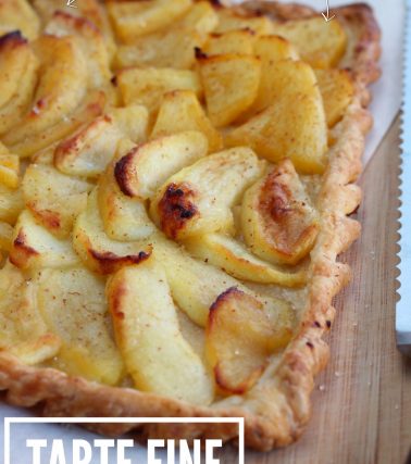 Recette de la TARTE fine POMMES ANANAS, by Tatie Maryse