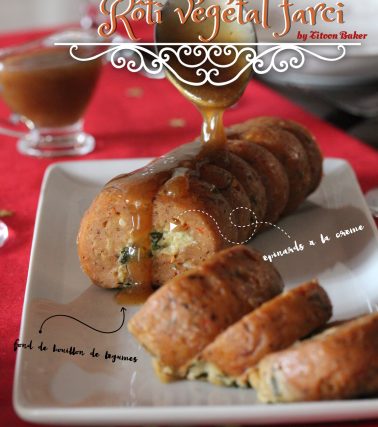 Recette du Rôti Végétal farci by Titoon Baker