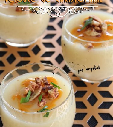 Recette du Velouté de CHRISTOPHINE Express by Titoon Baker