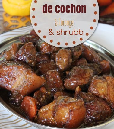 🎥 Recette du RAGOÛT de COCHON orange et shrubb, by Tatie Maryse