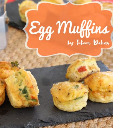 🎥 Recette des EGG MUFFINS aux 4 parfums, by Titoon Baker