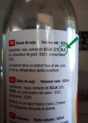 gluten sauce soja