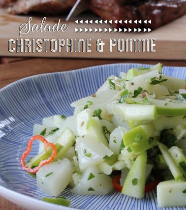 Recette de la Salade de CHISTOPHINE à la POMME, selon Katreen