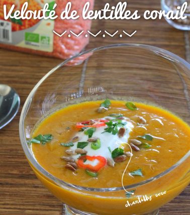 🎥 Recette du VELOUTÉ de Lentilles Corail, by Titoon