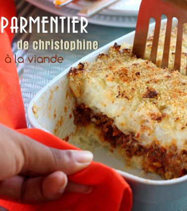 Recette du PARMENTIER de CHRISTOPHINE à la viande - by Tatie Maryse