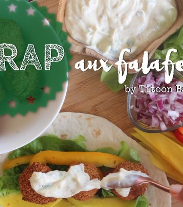 Recette du WRAP aux Falafels, by Titoon Baker