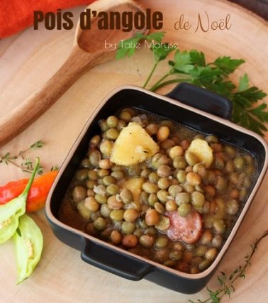 Recette des POIS d'ANGOLE, selon Tatie Maryse