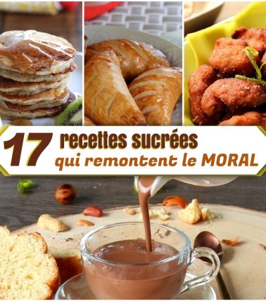 Nos 17 recettes sucrées qui remontent le moral (avec peu d'ingrédients)