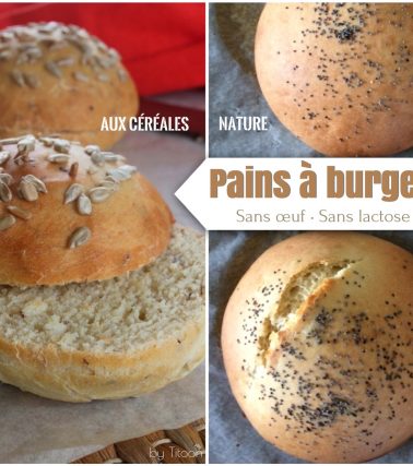 Recette du PAIN burger sans œuf ni lait de Titoon BAKER