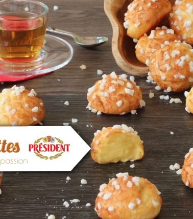 Recette des CHOUQUETTES à la crème de MARACUJA, selon Tatie Maryse