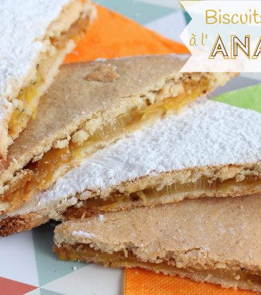 Recette des BISCUITS fourrés à l'ANANAS, selon Katreen