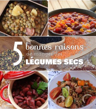 5 bonnes raisons de mettre les LÉGUMES SECS à votre menu