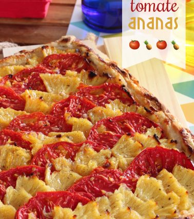 Recette de la Tarte ANANAS et TOMATE (trop bonne !) de Katreen