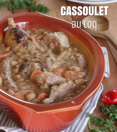 Recette du CASSOULET au coq local, selon Katreen