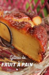 gâteau de fruit à pain antillais