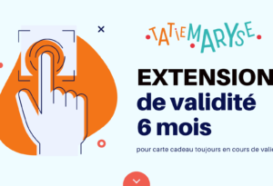 extension validité carte cadeau