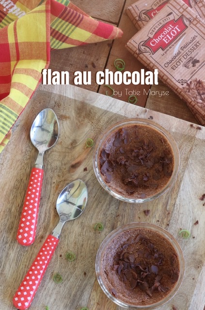 flan au chocolat Elot