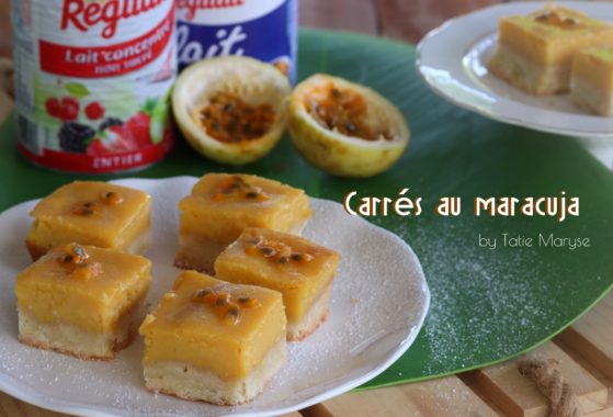 Carrés au maracuja