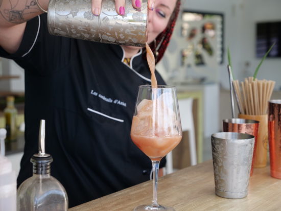 Cocktail d'Ariel, chef à domicile et bartender en Martinique