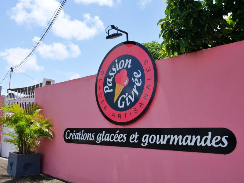 passion givrée, fabriquant de glaces artisanales en Martinique