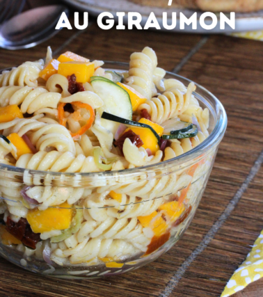 Salade de PÂTES au GIRAUMON