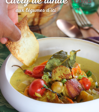 Curry de DINDE Madivial aux légumes-pays, by Tatie Maryse